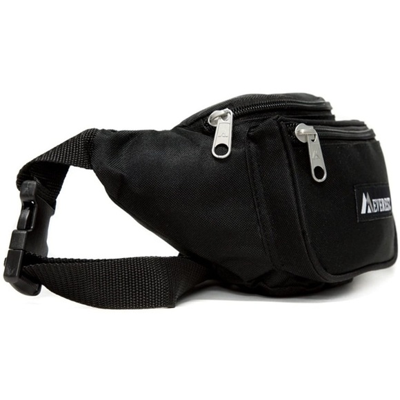 NWT Everest Signature Waist Pack - Standard, Black, One Size - Picture 3 of 3